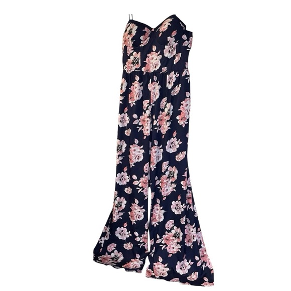 Band Of Gypsies Women’s Floral Romper Sz L - Picture 2 of 8